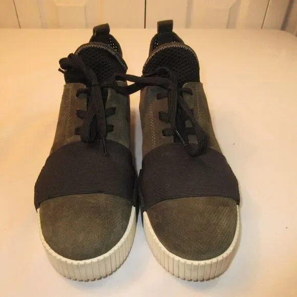 Women's Marc Fisher LTD Ryley Platform Sneaker in Green Multi US Size 7.5 - Picture 7 of 13